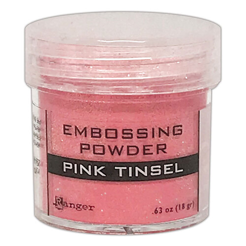 Ranger Embossing Powder - Pink Tinsel 