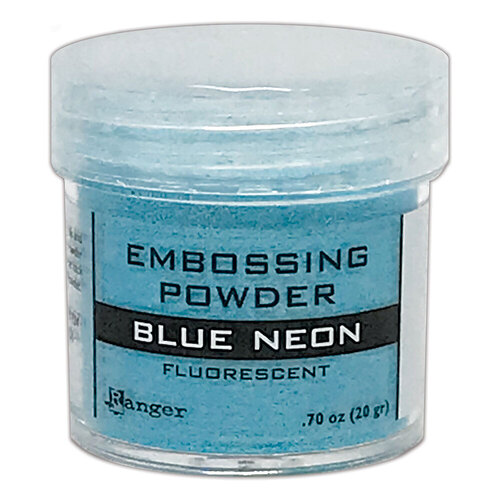 Ranger Embossing Powder - Blue Neon Fluorescent 