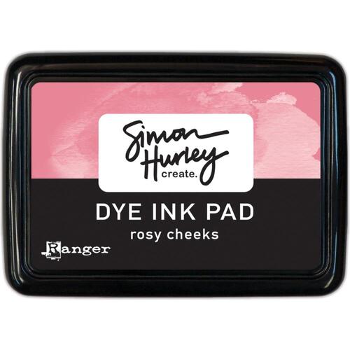 Simon Hurley create. Dye Ink Pad - Rosy Cheeks 