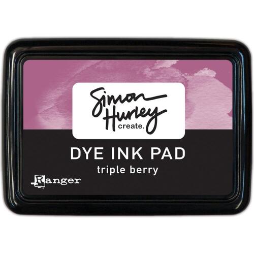 Simon Hurley create. Dye Ink Pad - Triple Berry 