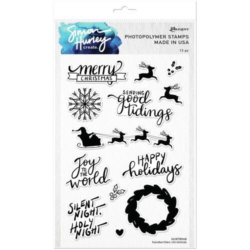 Simon Hurley Handwritten Christmas Stamp