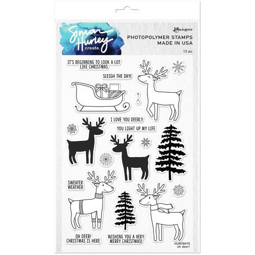 Simon Hurley Oh Deer! Stamp