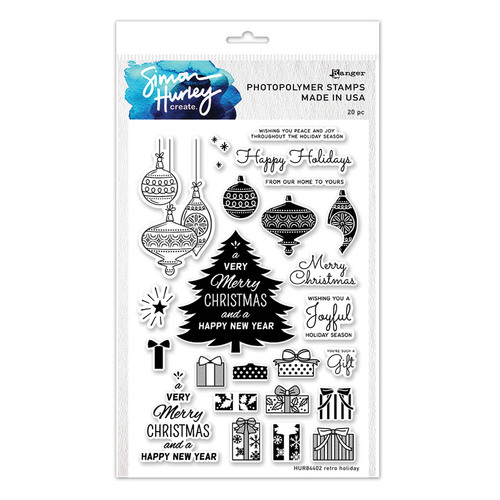 Simon Hurley create. Retro Holiday Stamp