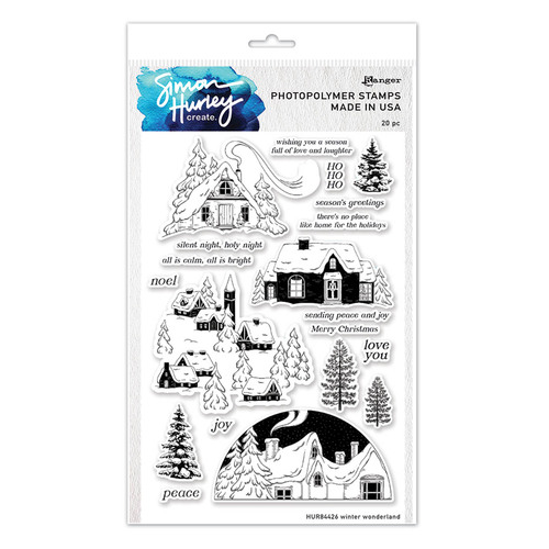 Simon Hurley create. Winter Wonderland Stamp
