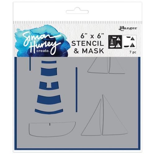 Simon Hurley create. Smooth Sailing Stencil & Mask