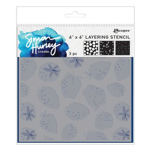 Simon Hurley Very Berry Stencil from the Berry Best Collection