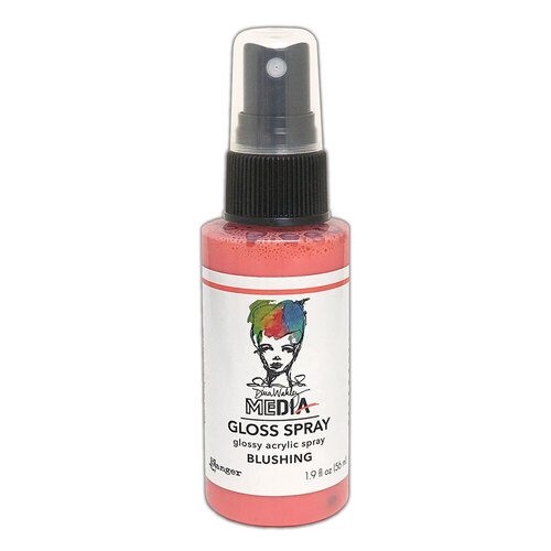 Dina Wakley MEdia Blushing Gloss Spray