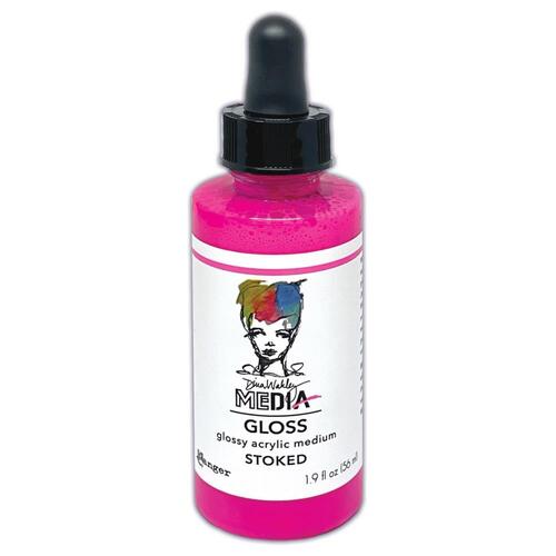 Dina Wakley MEdia Stoked Glossies