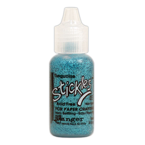 Ranger Turquoise Stickles Glitter Glue
