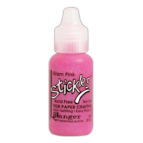 Ranger Glam Pink Stickles Glitter Glue
