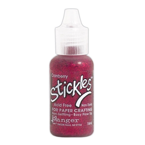 Ranger Stickles Glitter Glue - Cranberry 