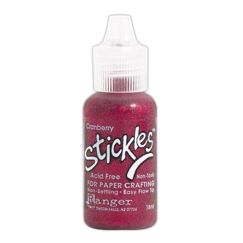 Ranger Cranberry Stickles Glitter Glue
