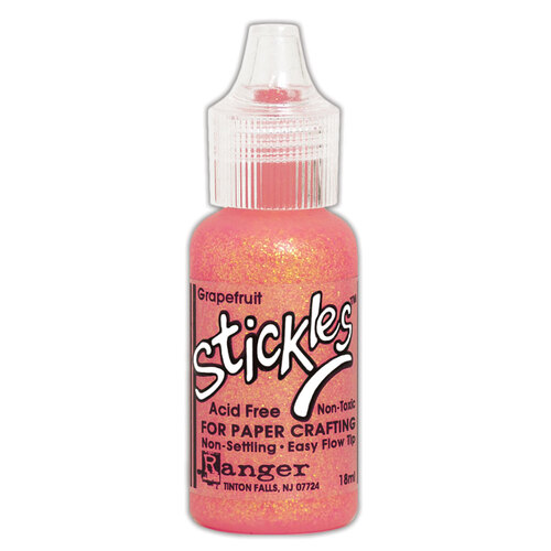Ranger Grapefruit Stickles Glitter Glue