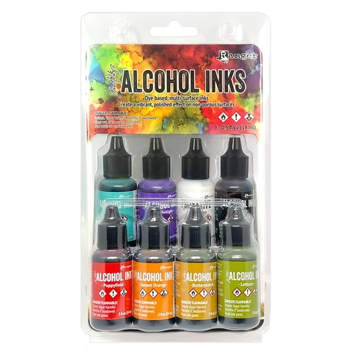 Tim Holtz Alcohol Ink Kit - Classic Spectrum 8pk