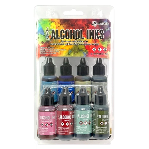 Tim Holtz Alcohol Ink Kit - Urban Spectrum 8pk