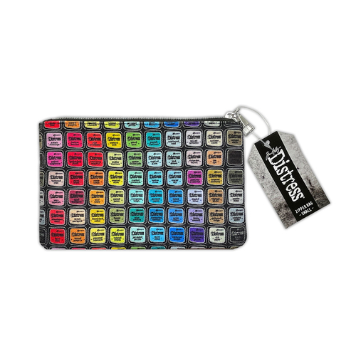 Tim Holtz Distress Zipper Bag - Small 5x8"