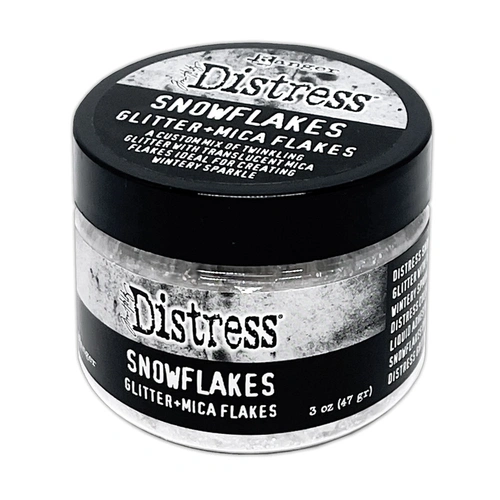 Tim Holtz Distress Snowlakes (Glitter & Mica Flakes)