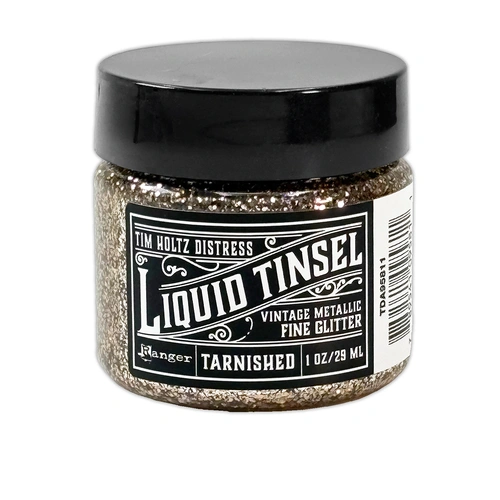 Tim Holtz Distress Liquid Tinsel - Tarnished Fine