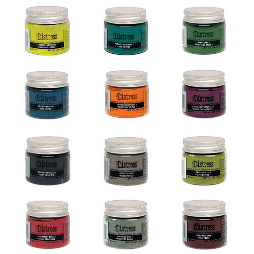 Tim Holtz Distress Embossing Glaze July 2023 Release Bundle