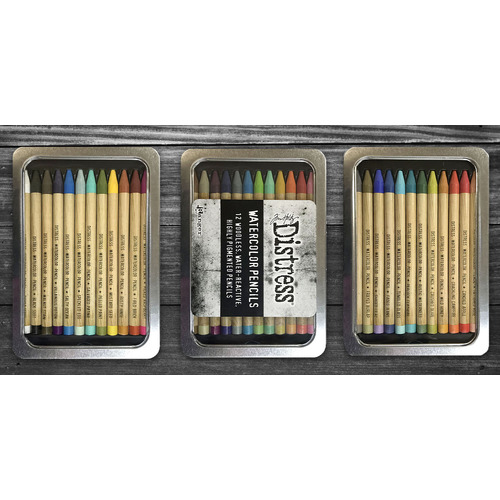 Tim Holtz Distress Watercolor Pencils Set 1 - 789541076308