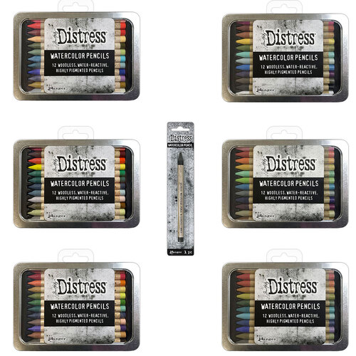 Tim Holtz Distress Watercolour Pencils Bundle