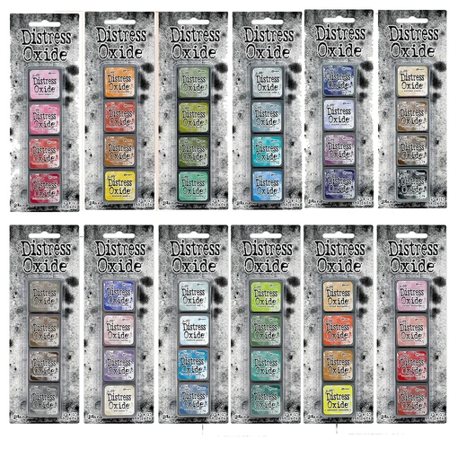 Tim Holtz Distress Mini Oxide Ink Pads - Full Collection