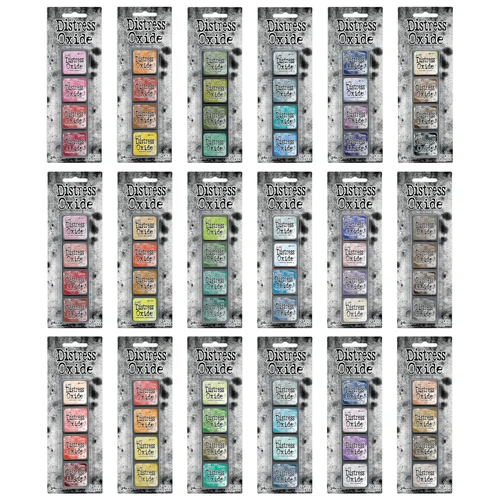 Tim Holtz Distress Mini Oxide Ink Pads - Full Collection