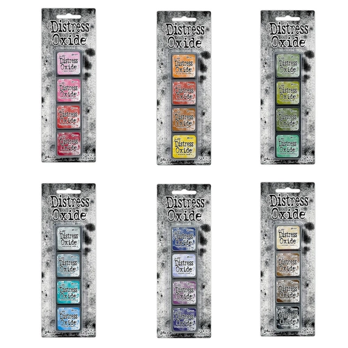 Tim Holtz Distress Mini Oxide Ink Pads - Collection Bundle