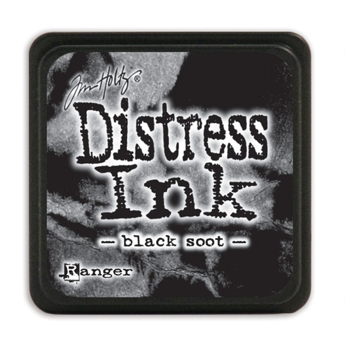 Tim Holtz Distress Mini Ink Pad - Black Soot 