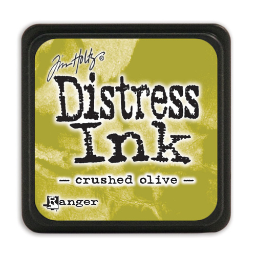 Tim Holtz Distress Mini Ink Pad - Crushed Olive