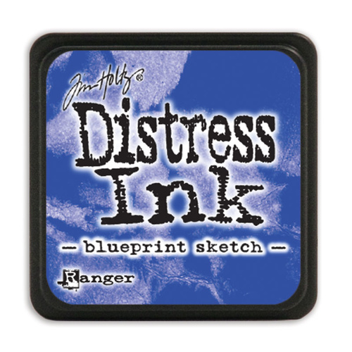 Tim Holtz Distress Mini Ink Pad - Blueprint Sketch 