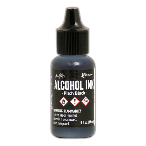 Tim Holtz Alcohol Ink - Pitch Black
