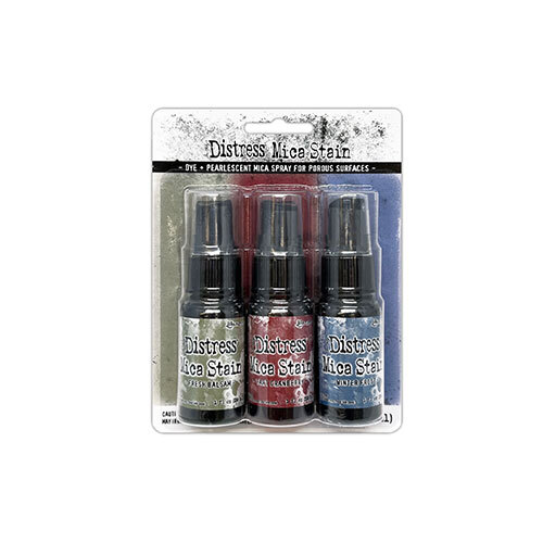 Tim Holtz Distress Holiday Mica Stain Set #3