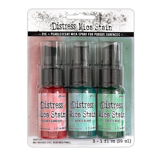 Tim Holtz Distress Holiday Mica Stain Set #6