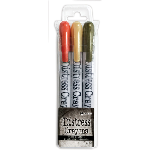 Tim Holtz Distress Halloween Pearl Crayon Set 5