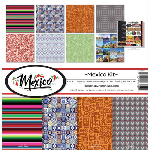 Reminisce Mexico 12" Collection Kit