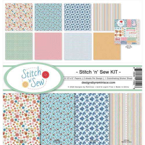Reminisce Stitch & Sew 12" Collection Kit