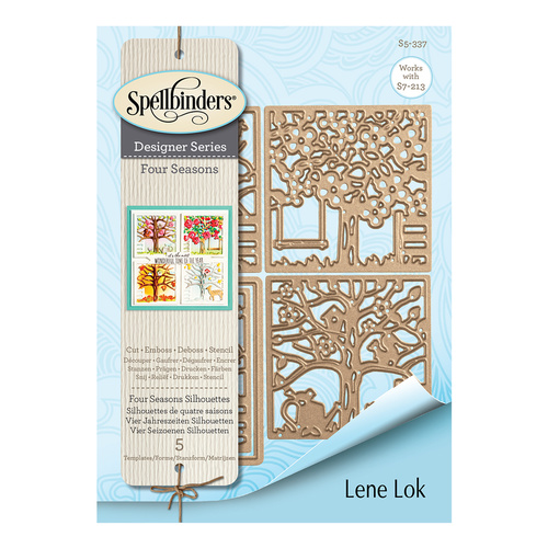 Spellbinders Four Seasons Shapeabilities Die Silhouettes by Lene Lok