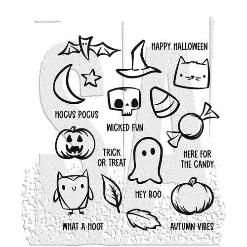 Tim Holtz Tiny Frights Stamp Set