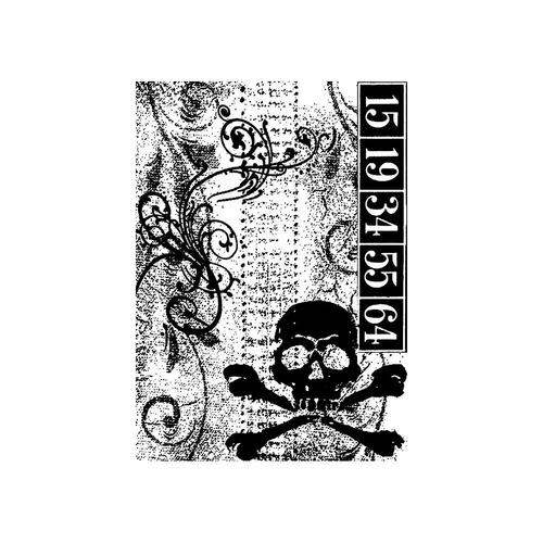 Tim Holtz Components Stamp - Skull