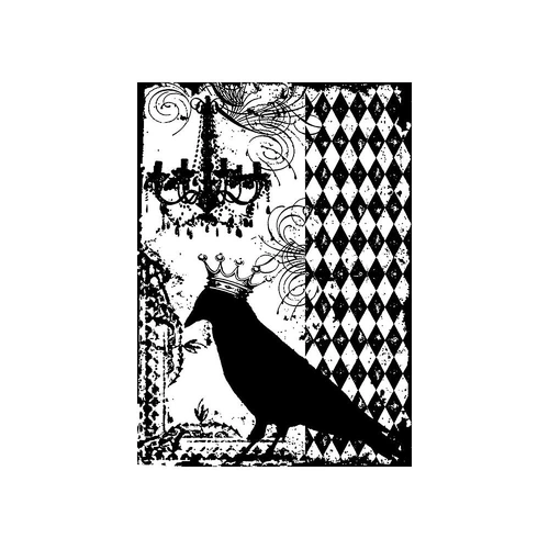 Tim Holtz Components Stamp - Blackbird