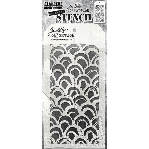 Tim Holtz Brush Arch Layering Stencil