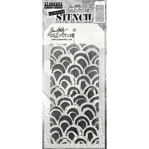 Tim Holtz Layered Stencil - Shifter Hex