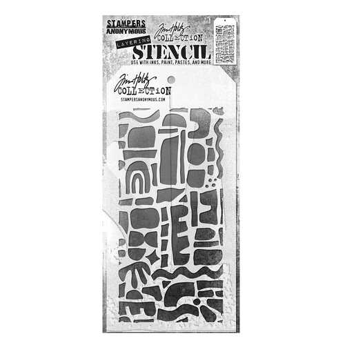 Tim Holtz Layering Stencil : Cutout Shapes