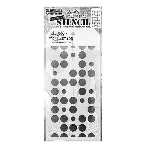 Tim Holtz Layering Stencil - Spots