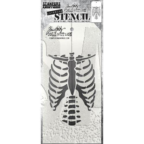 Tim Holtz Bones Layered Stencil
