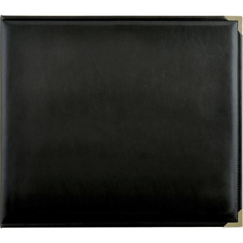 Kaisercraft D-Ring Leather Album Black 