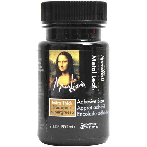 Speedball Mona Lisa Metal Leaf Extra Thick Adhesive 2oz