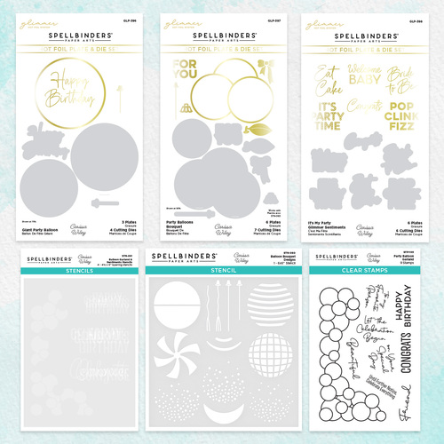 Spellbinders It's My Party Want It All Bundle