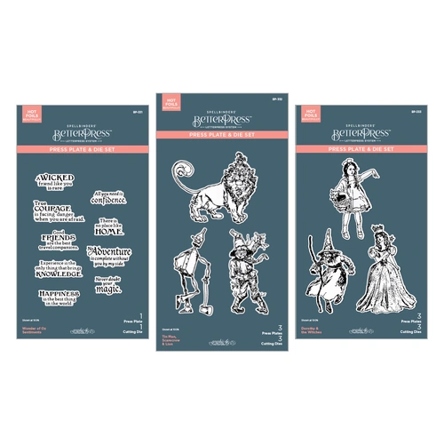 Spellbinders Wonder of Oz BetterPress Bundle by Graphic 45